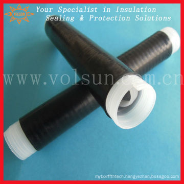 Cold shrink electric cable accessory